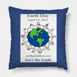 Earth Day 2024 Pillow