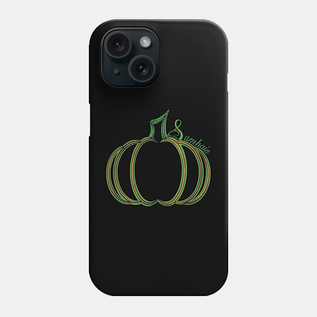 Blessed Samhain Phone Case by Twisted Teeze 