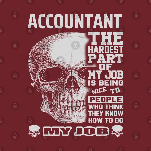 accountant hardest part by Amazingcreation