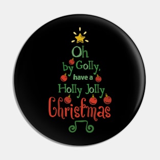 holly jolly Pin