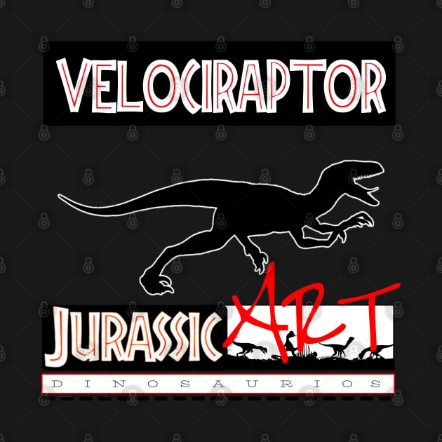 JURASSIC ART VELOCIRAPTOR by Dibujartpe