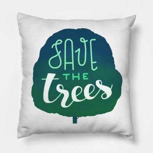 Save the Trees Pillow