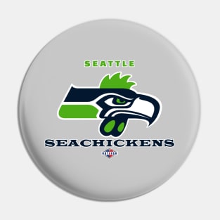 Seattle Seachickens Pin