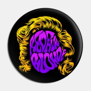 Redrum Blonde Logo Pin