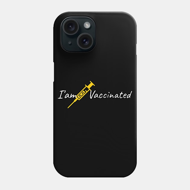 Vaccinated Phone Case by Good Big Store