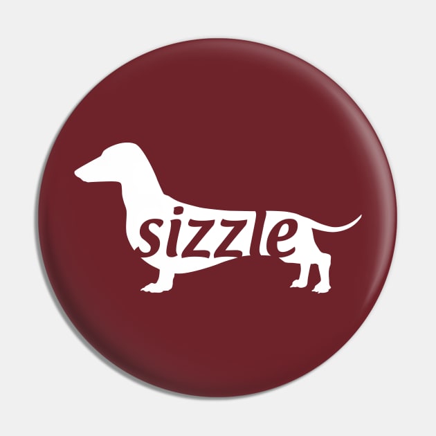 Dachshund Sausage Sizzle Dog Pin by Lisa
