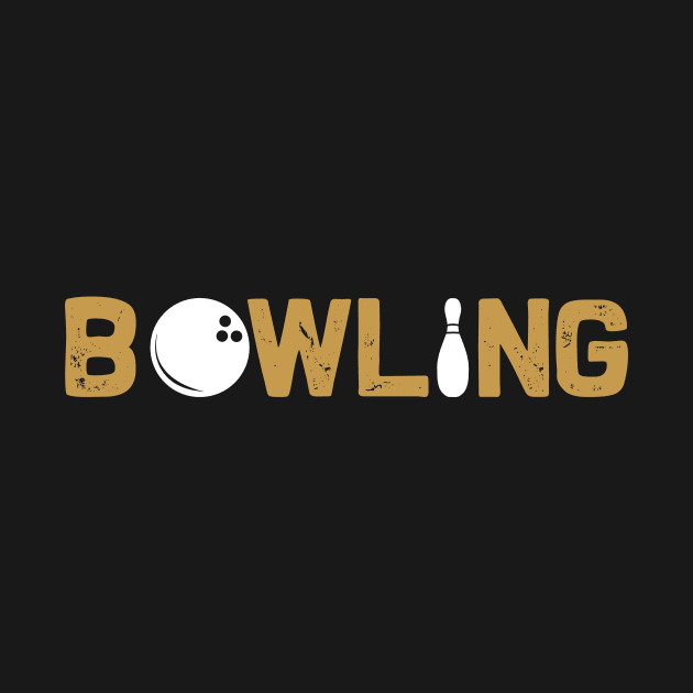 Bowling - Bowling 0 by APuzzleOfTShirts