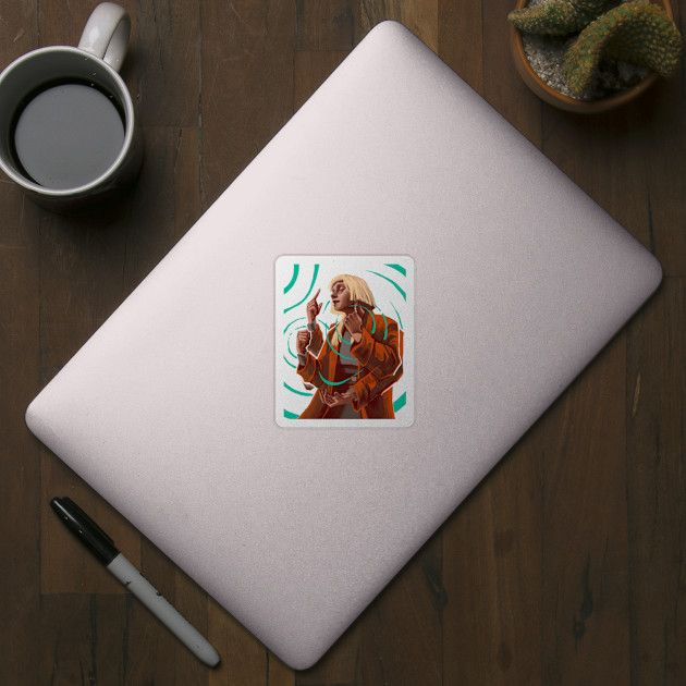 Aurora Aksnes Scarborough Fair Album Cover Sticker