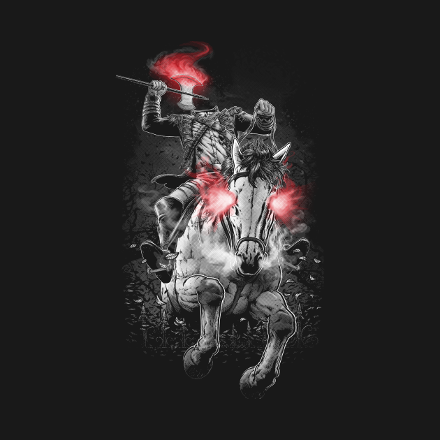 Discover The Headless Horseman - Tv - T-Shirt