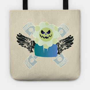 flower pumpkin Halloween design 2023 Tote