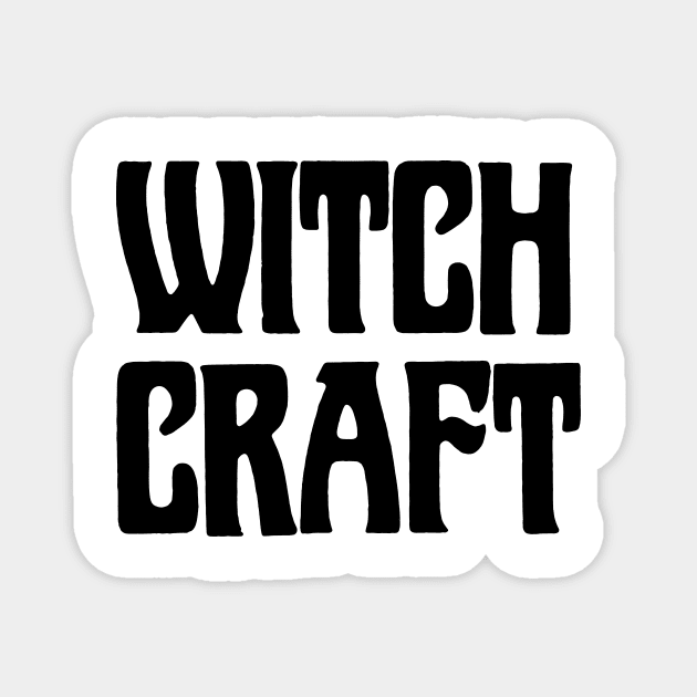 WITCH CRAFT Magnet by TheCosmicTradingPost