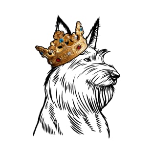 Berger Picard Dog King Queen Wearing Crown T-Shirt