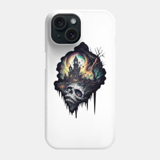 Skull|Trippy|Dark| Phone Case