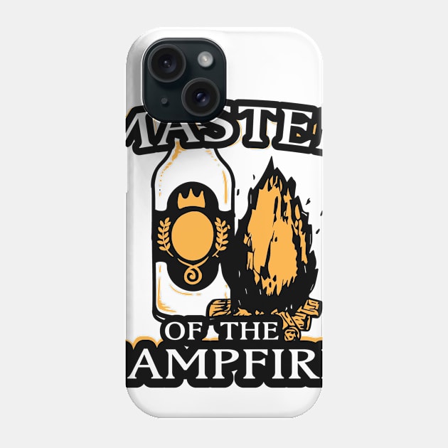 Master Of The Campfire Camping Phone Case by chrizy1688