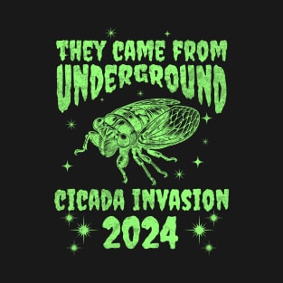 Cicada Invasion 2024 - Cicada Co-Emergence Spring 2024 T-Shirt