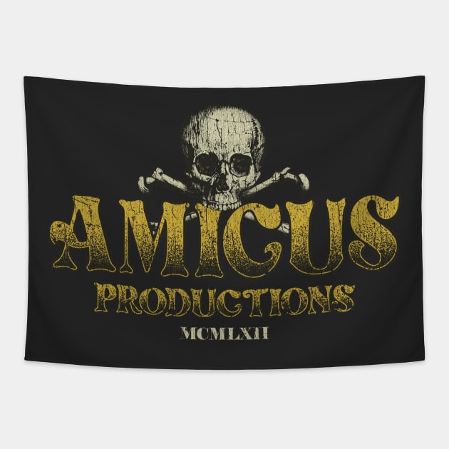 Amicus Productions Skull 1962 Tapestry by JCD666