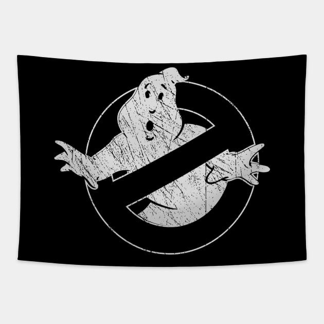 Retro Boo Ghost Tapestry by thesuamart