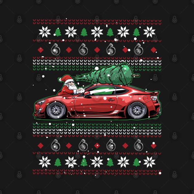 Christmas Ugly Toyota GT86! Best CarGuy Gift! by racingfactory