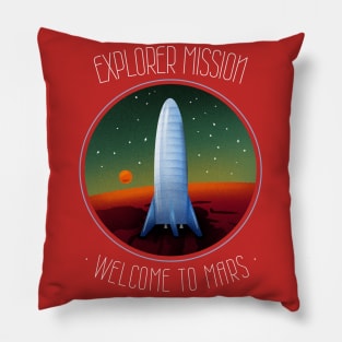 Welcome To Mars Pillow