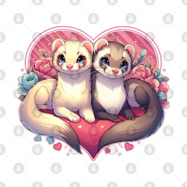 The love of Ferrets by Malus Cattus