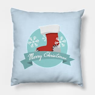 Merry Christmas Socks Pillow