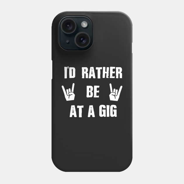 Gigs Phone Case by cptpuggles