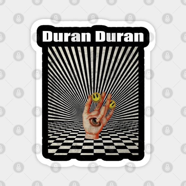 Illuminati Hand Of Duran Duran Magnet by Beban Idup