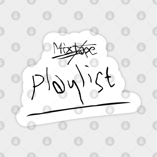 RM PLAYLIST 'MONO' (BTS) Magnet by goldiecloset