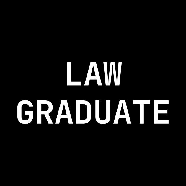 law graduate by Word and Saying