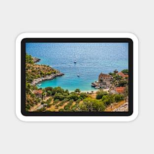 Dubovica bay, island Hvar Magnet