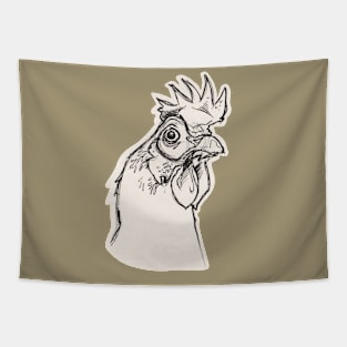 Just a Chicken Tapestry