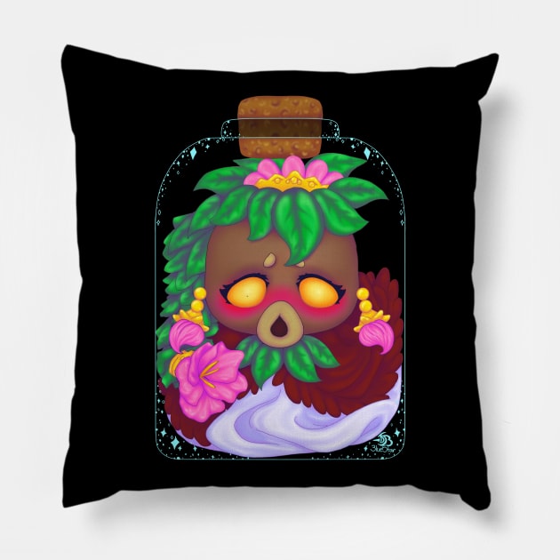 Princess In A Bottle Pillow by 3lue5tar.Fanart.Shop