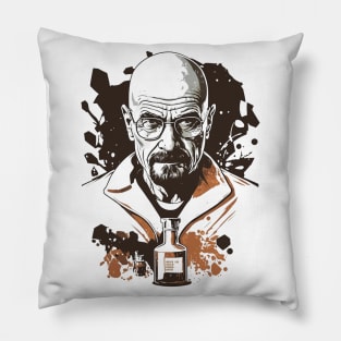 Walter White Graphic Design - Original Artwork Pillow