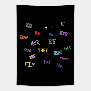 Pronoun Cluster Tapestry