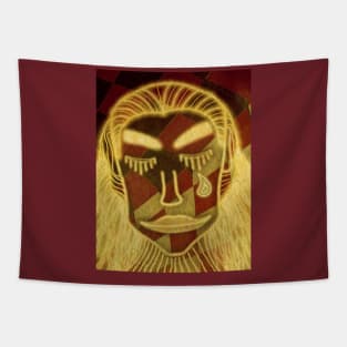 American Indian Lighted Tapestry