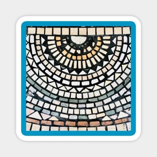 Oriental geometric mosaic. Magnet