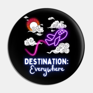 Destination Everywhere Pin