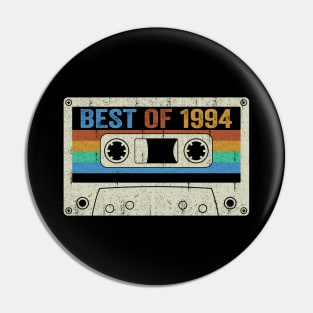 Best Of 1994 30th Birthday Gifts Cassette Tape Vintage Pin