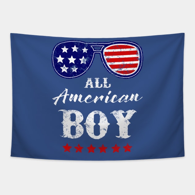 All American Boy Sunglasses Tapestry by Scar