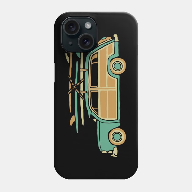 Surf Car Phone Case by quilimo