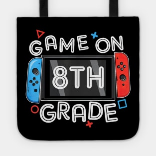 Gamer Back To School Funny Game On 8th Grade Tote