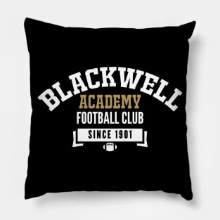 Blackwell Academy Football Club Vintage Design Pillow