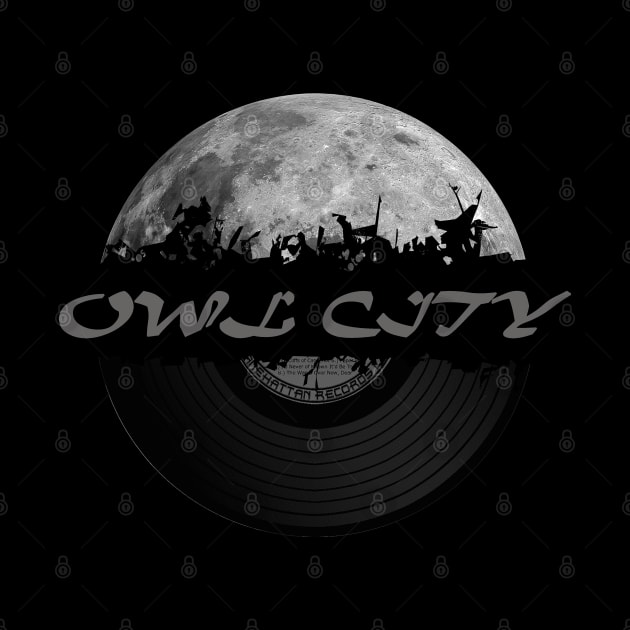 Owl City moon vinyl by hany moon