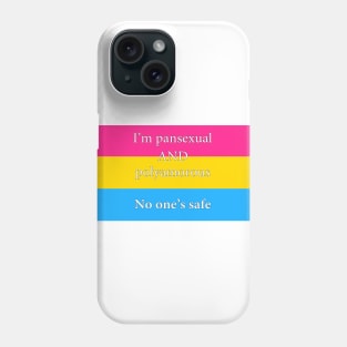 Pansexual and Polyamorous Flag Phone Case