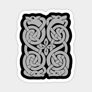 Celtic Dogs Knot Work Magnet