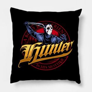 psycho hunter Pillow