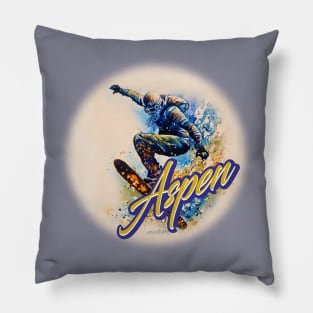 Board the Aspen Pillow