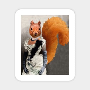 Lady of Squirrel Magnet