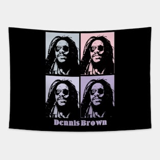 Dennis Brown 80s Pop Art Tapestry