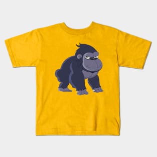 Strong ape gorilla gym concept  Kids T-Shirt for Sale by